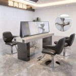 Barbershop Perm & Dye Mirror Station, 4-Sided 6-Sided Optional