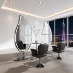 Durable & Stylish Our China-Made Unique Design Salon Mirror