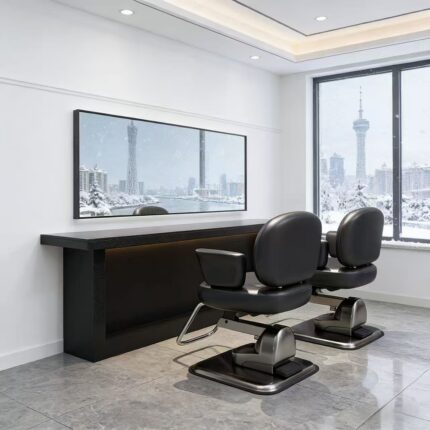 2026 new high-grade China factory salon dyeing mirror station with full-length mirror, free shipping available